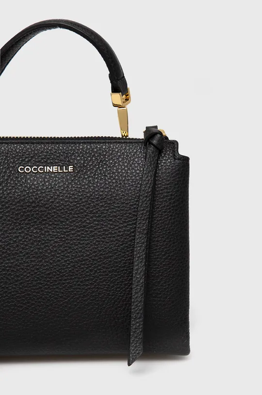 fekete Coccinelle bőr táska Arlettis