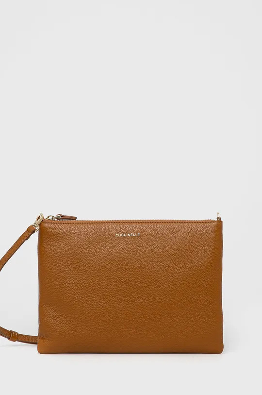 коричневий Шкіряна сумочка Coccinelle Mini Bag Жіночий
