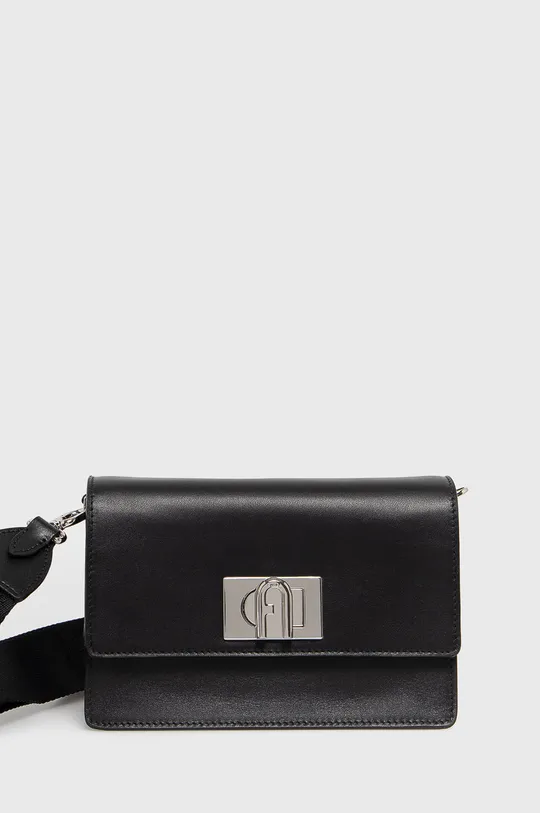 чорний Шкіряна сумочка Furla 1927 Жіночий