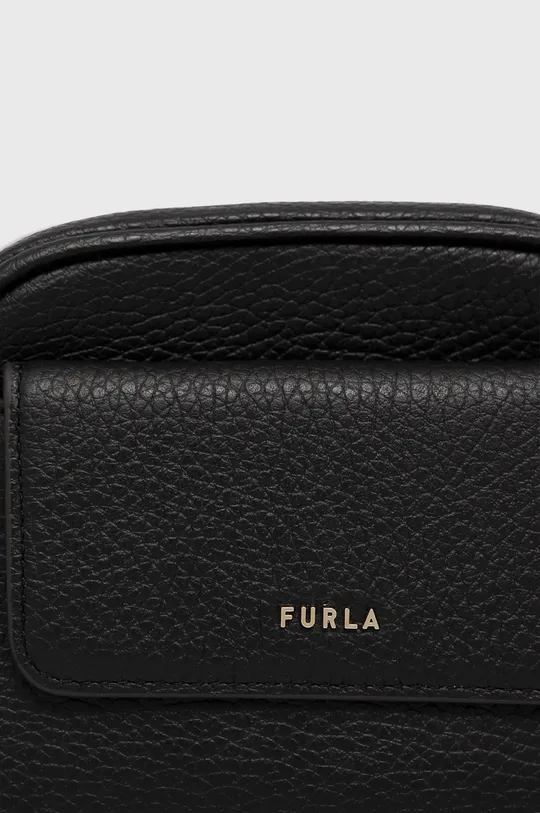 чорний Шкіряна сумка на пояс Furla