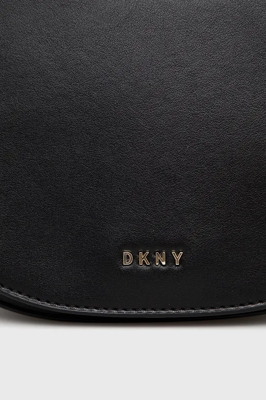 czarny Dkny Torebka skórzana R12EKM64