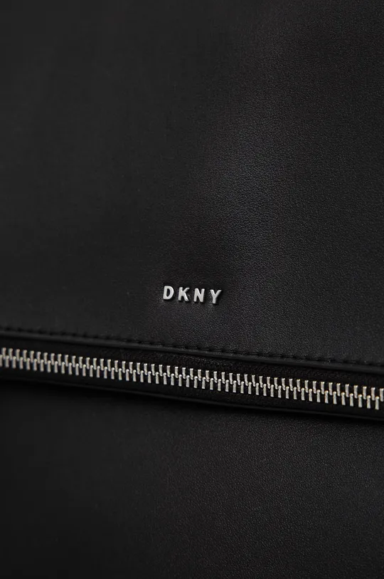 Δερμάτινο σακίδιο DKNY μαύρο