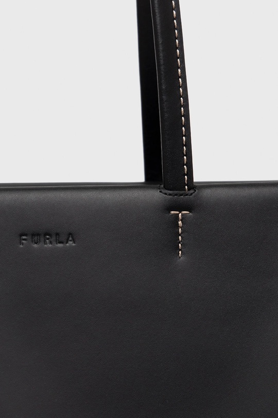 Кожаная сумочка Furla чёрный