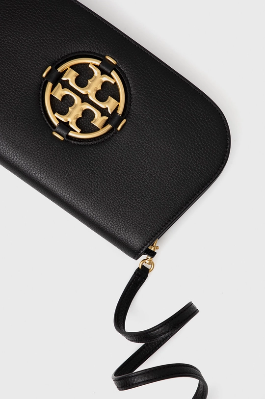 μαύρο Tory Burch - Δερμάτινη τσάντα