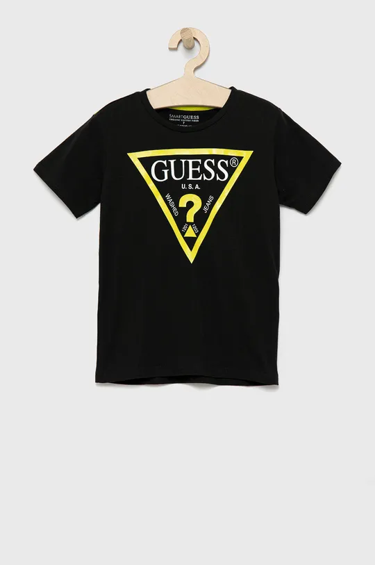 πράσινο Guess - Παιδικό βαμβακερό μπλουζάκι Για αγόρια