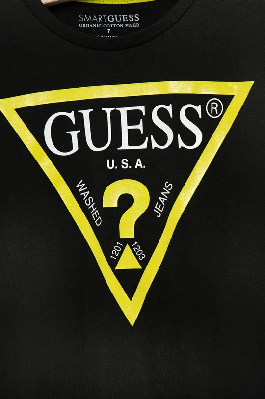 Guess - Παιδικό βαμβακερό μπλουζάκι  100% Βαμβάκι