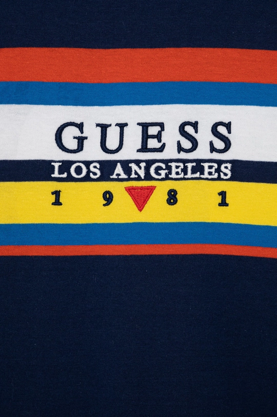 Guess T-shirt bawełniany dziecięcy 100 % Bawełna