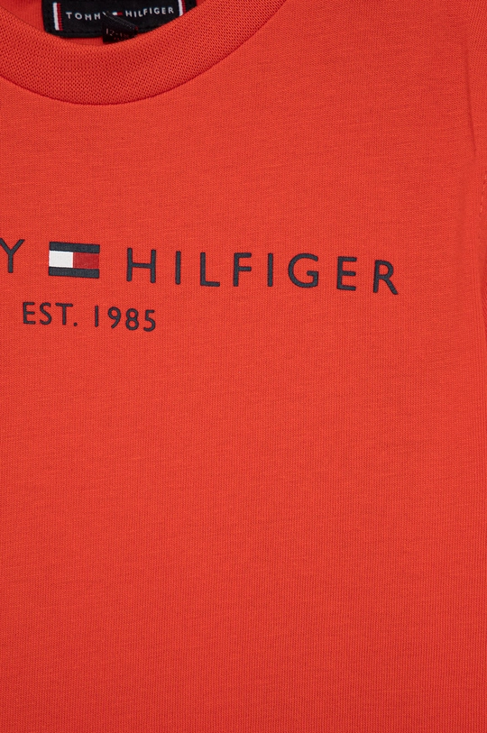 Tommy Hilfiger T-shirt bawełniany dziecięcy 100 % Bawełna organiczna