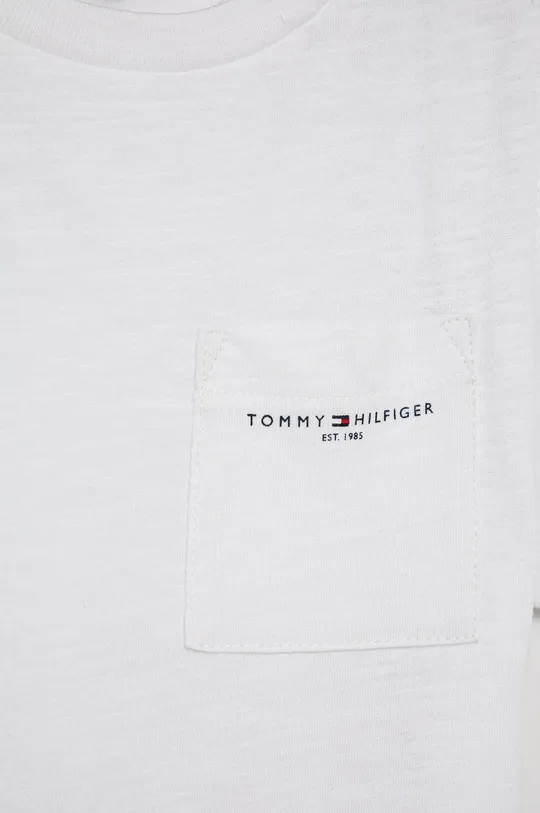 Dječja pamučna majica kratkih rukava Tommy Hilfiger  100% Organski pamuk
