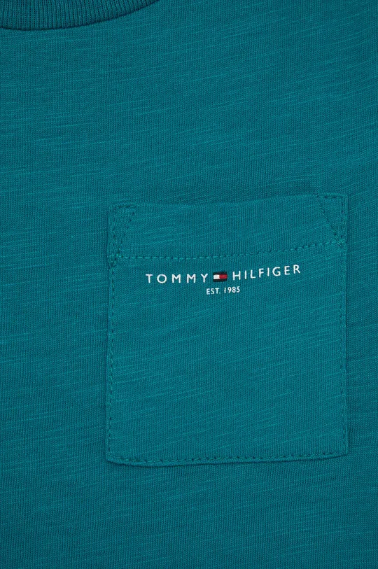 Detské bavlnené tričko Tommy Hilfiger  100% Organická bavlna