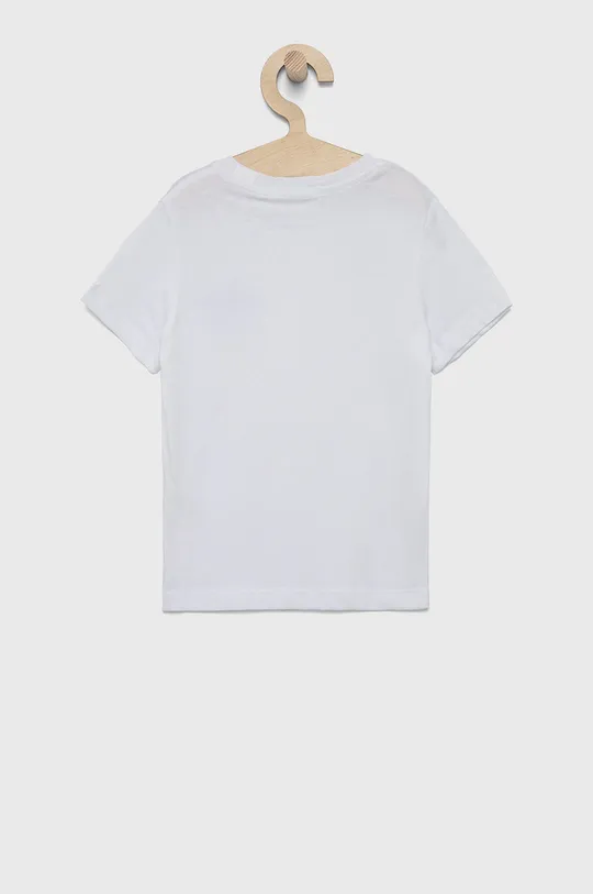 Detské bavlnené tričko Calvin Klein Jeans biela