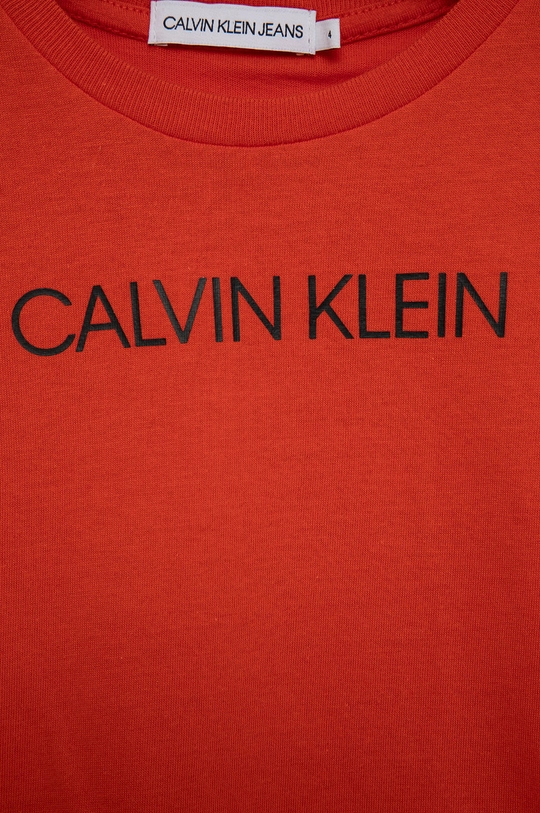 Calvin Klein Jeans T-shirt dziecięcy IB0IB00347.4890 100 % Bawełna organiczna