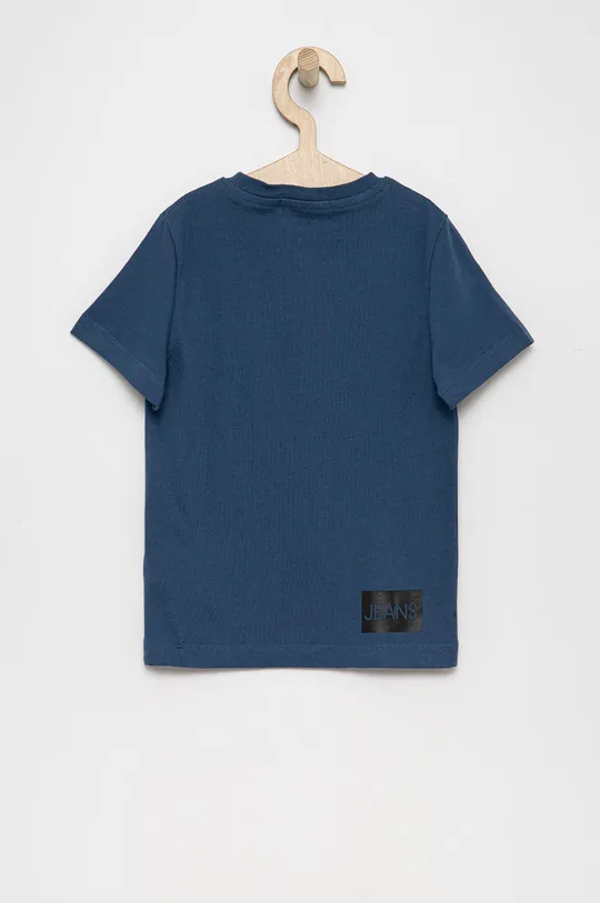 Calvin Klein Jeans T-shirt dziecięcy IB0IB00347.4890 granatowy