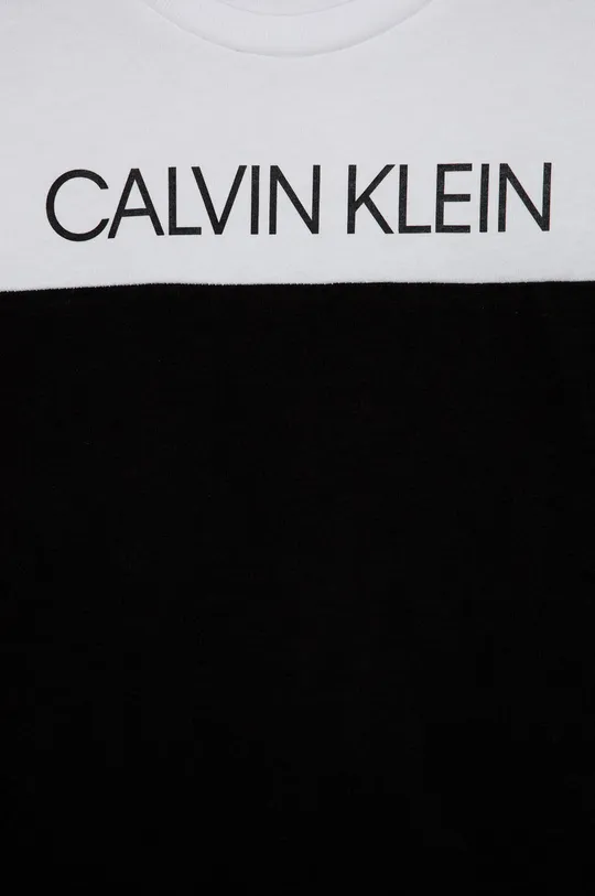 Calvin Klein Jeans T-shirt bawełniany dziecięcy IB0IB00953.4890 100 % Bawełna