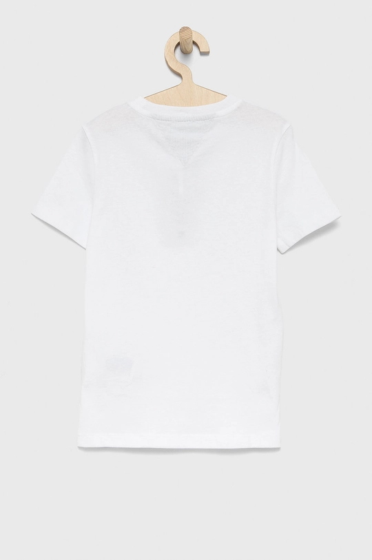 Tommy Hilfiger T-shirt bawełniany dziecięcy biały