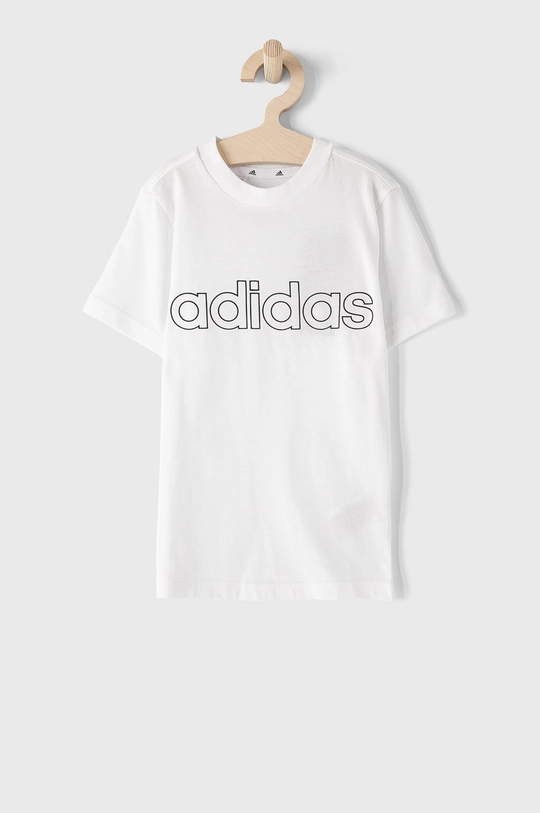 bela Otroški t-shirt adidas Fantovski