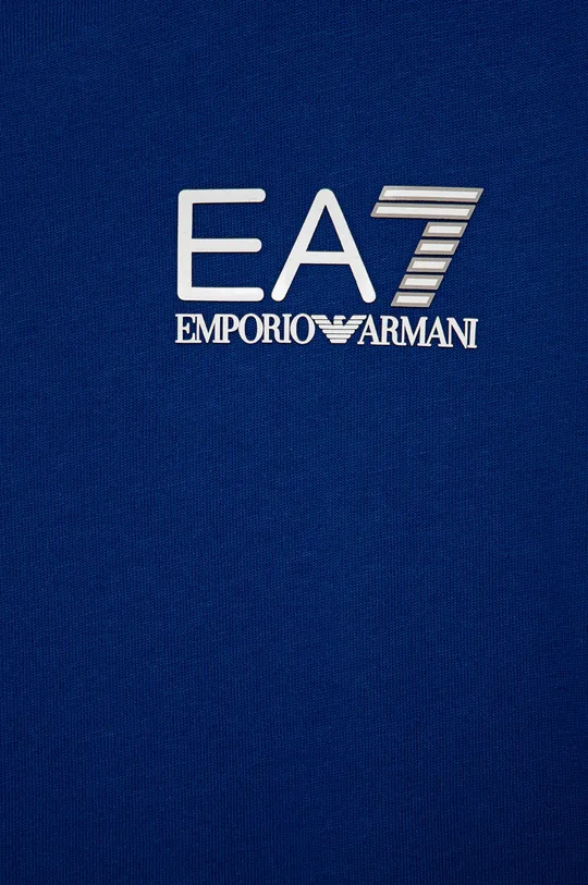 EA7 Emporio Armani T-shirt bawełniany dziecięcy 6KBT51.BJ02Z 100 % Bawełna