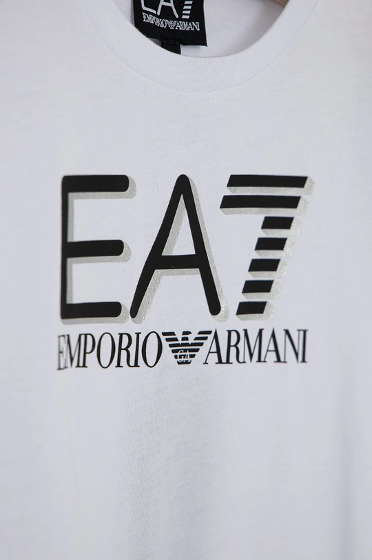 Детский лонгслив EA7 Emporio Armani  100% Хлопок