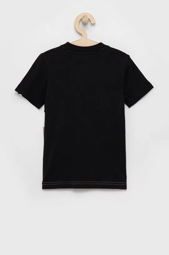 adidas T-shirt bawełniany dziecięcy GS8886 czarny