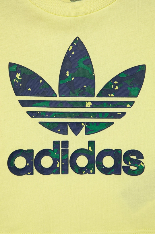 Detské bavlnené tričko adidas Originals H20310  100% Bavlna