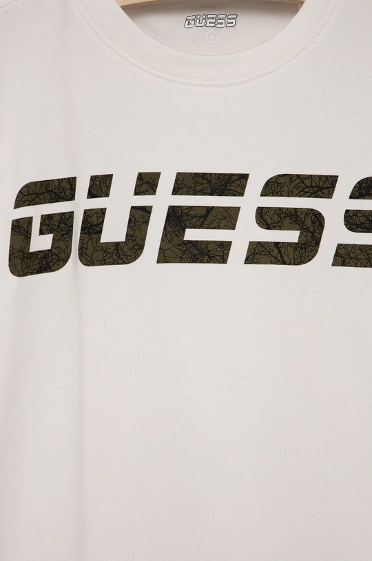 белый Детская футболка Guess