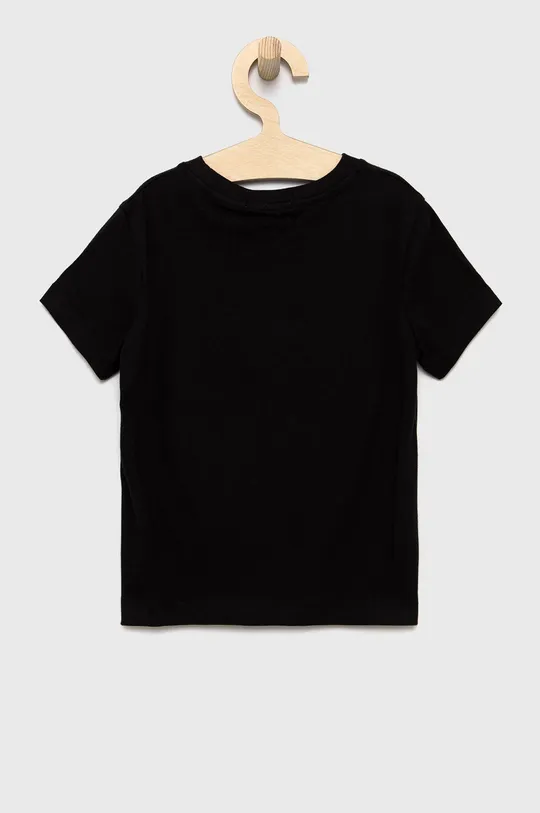 Calvin Klein Jeans T-shirt bawełniany dziecięcy IB0IB01003.4890 czarny