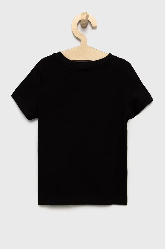 Calvin Klein Jeans T-shirt bawełniany dziecięcy IB0IB01054.4890 czarny