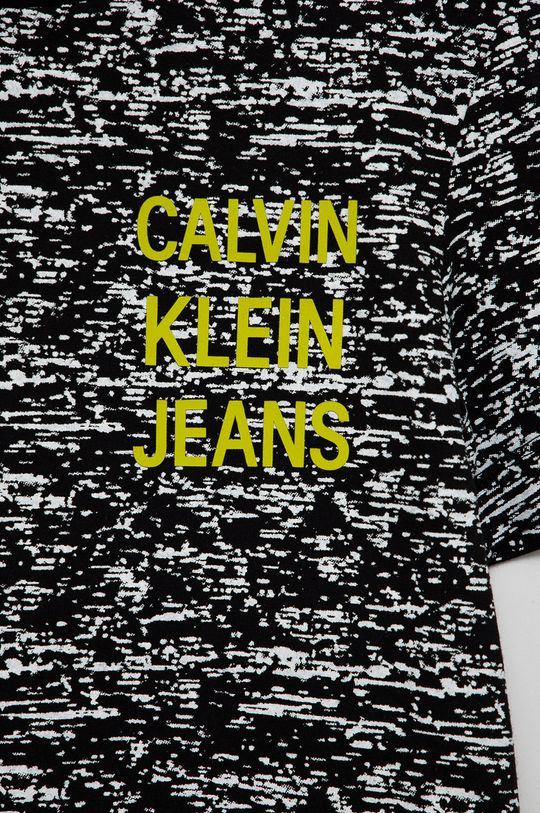 Calvin Klein Jeans T-shirt bawełniany dziecięcy IB0IB01004.4890 100 % Bawełna
