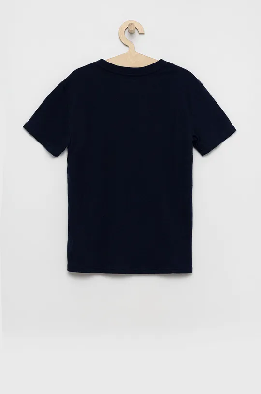 Detské bavlnené tričko Polo Ralph Lauren tmavomodrá