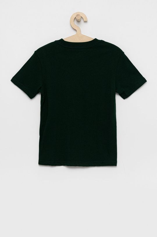 Polo Ralph Lauren T-shirt bawełniany dziecięcy ciemny zielony