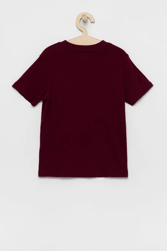 Polo Ralph Lauren T-shirt bawełniany dziecięcy 322853828007 bordowy
