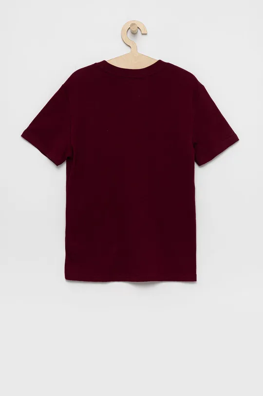 Дитяча бавовняна футболка Polo Ralph Lauren бордо