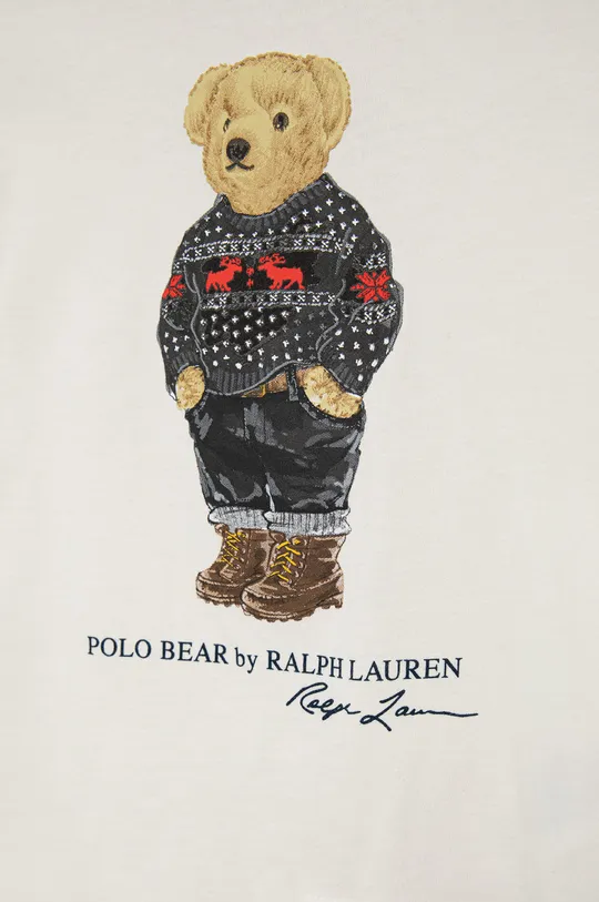 Дитячий бавовняний лонгслів Polo Ralph Lauren  100% Бавовна