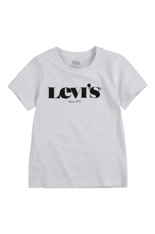 biały Levi's T-shirt dziecięcy Chłopięcy