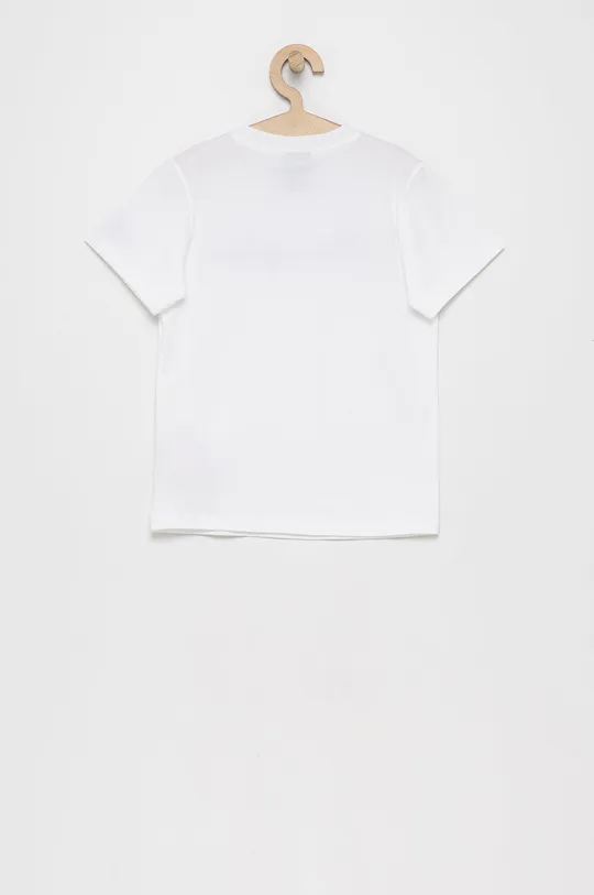 Champion T-shirt bawełniany dziecięcy 305770 biały