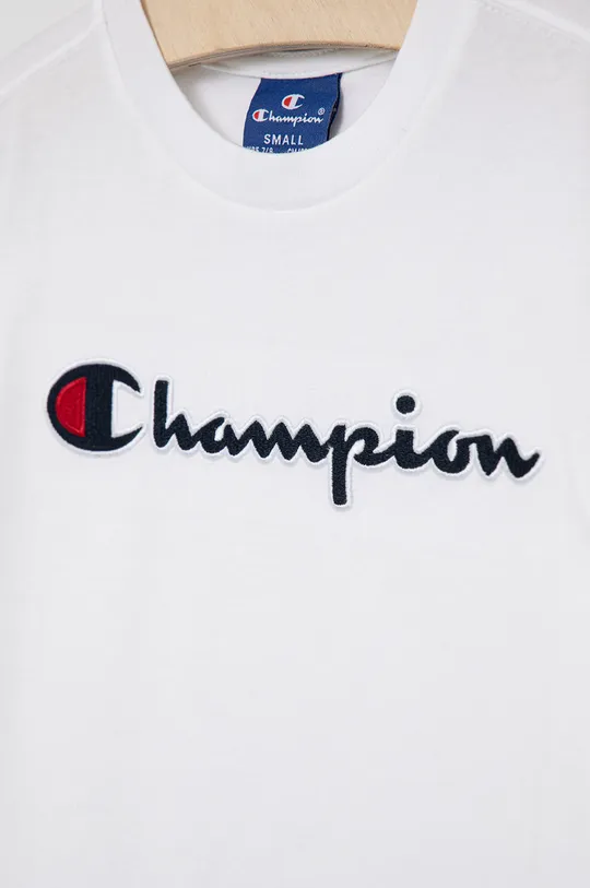 Champion T-shirt bawełniany dziecięcy 305770 100 % Bawełna