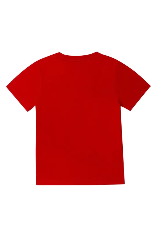 Дитяча бавовняна футболка Dkny червоний
