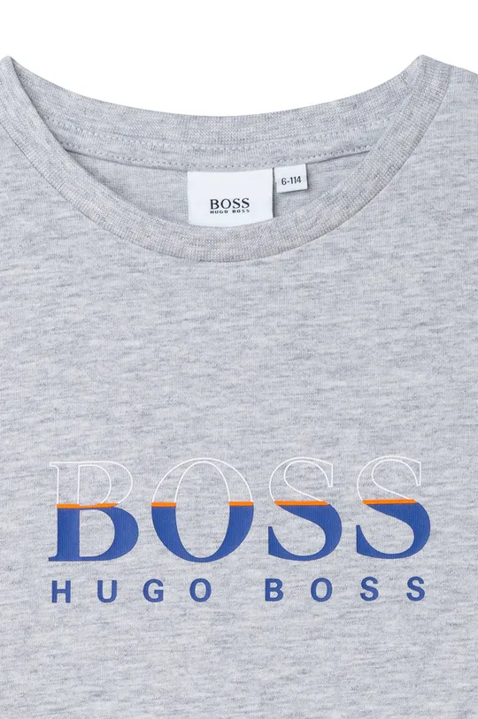 Boss T-shirt bawełniany dziecięcy J25L52.114.150 100 % Bawełna