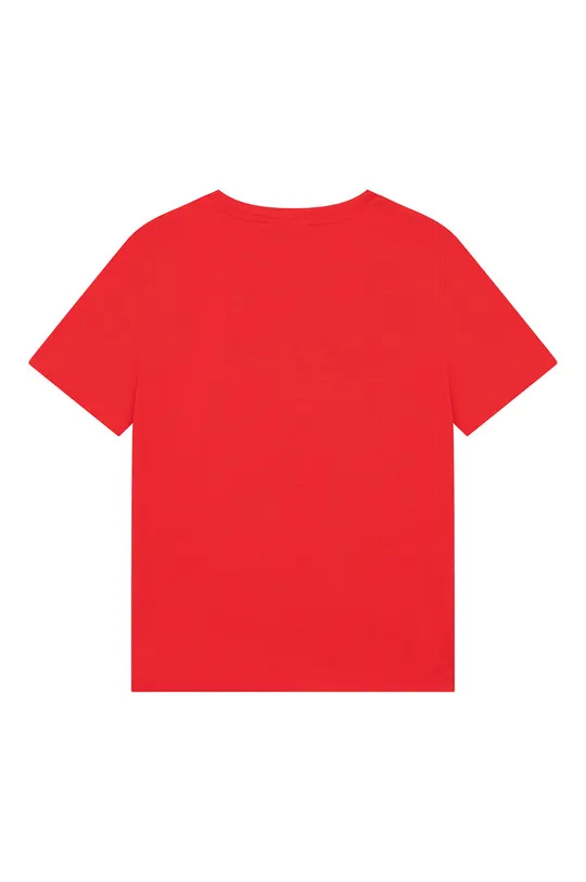 Boss T-shirt bawełniany dziecięcy J25L52.114.150 czerwony
