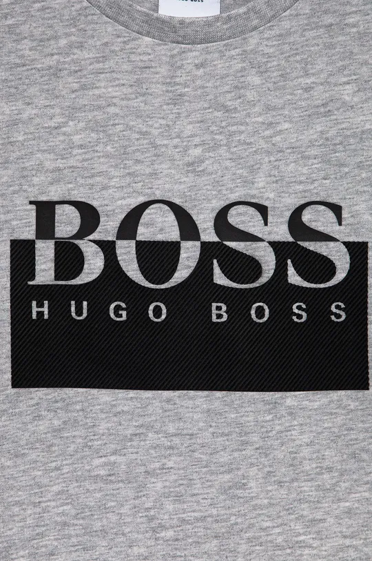 Detské bavlnené tričko Boss  100% Bavlna