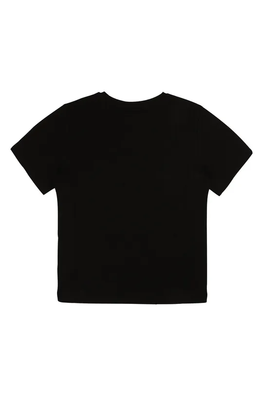 Детская хлопковая футболка Boss чёрный