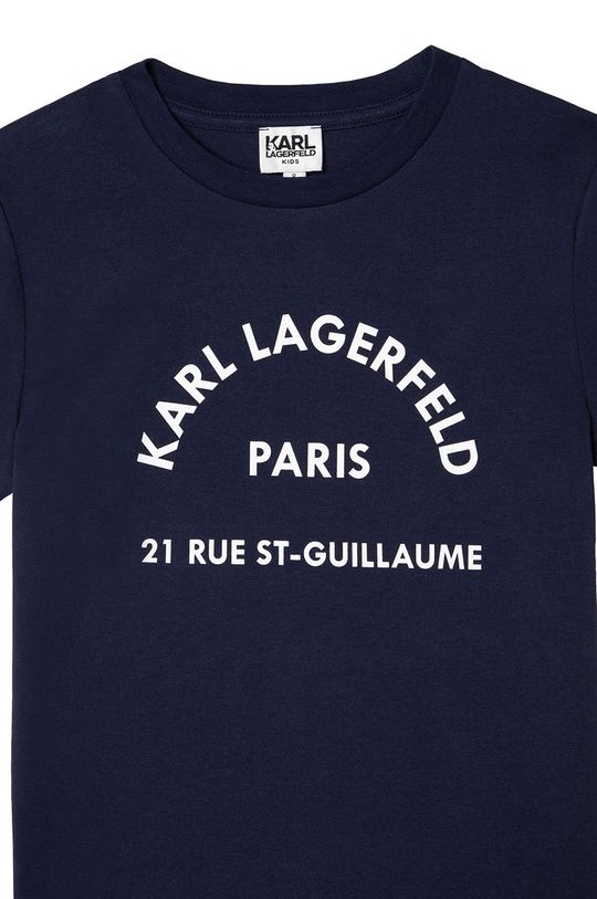 Karl Lagerfeld T-shirt bawełniany dziecięcy Z25316.114.150 100 % Bawełna