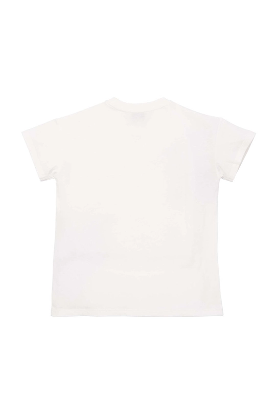 Kenzo Kids T-shirt bawełniany dziecięcy beżowy