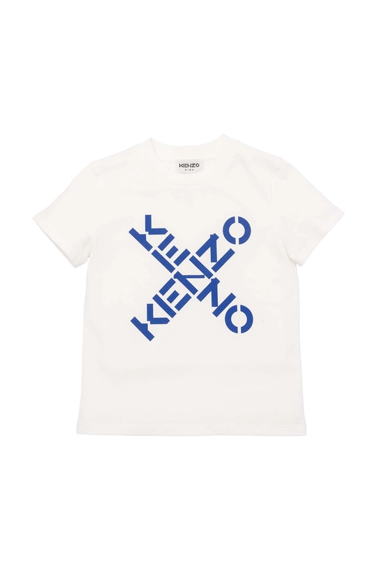 бежевый Детская хлопковая футболка Kenzo Kids Для мальчиков