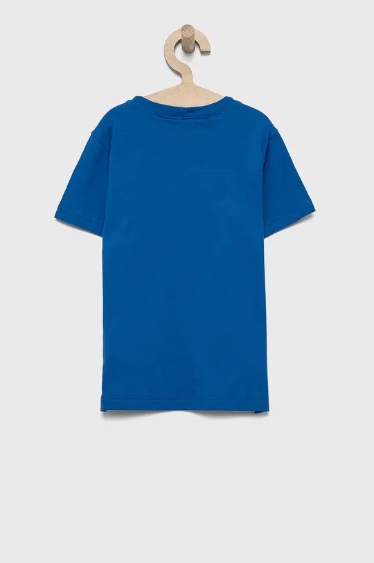 United Colors of Benetton T-shirt bawełniany dziecięcy niebieski