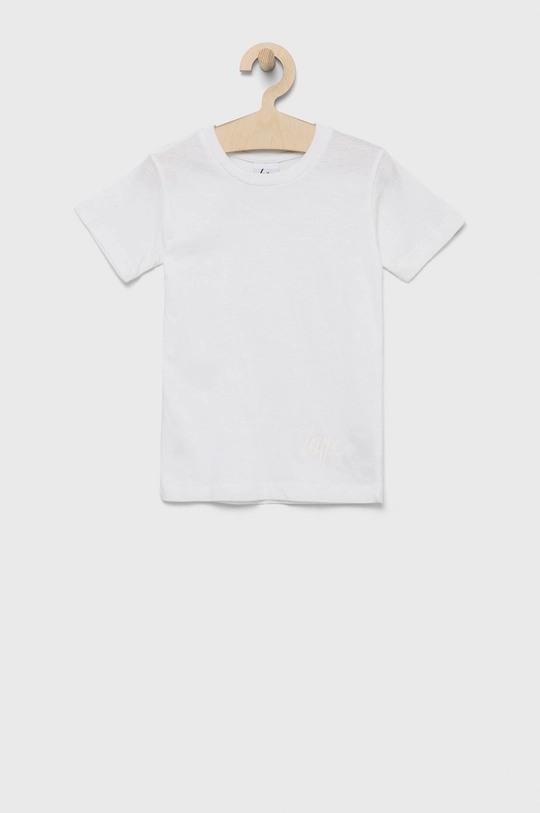 bianco Hype t-shirt in cotone per bambini Ragazzi