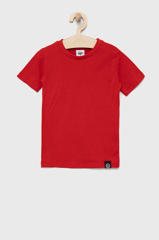 Dječja majica kratkih rukava Hype crvena