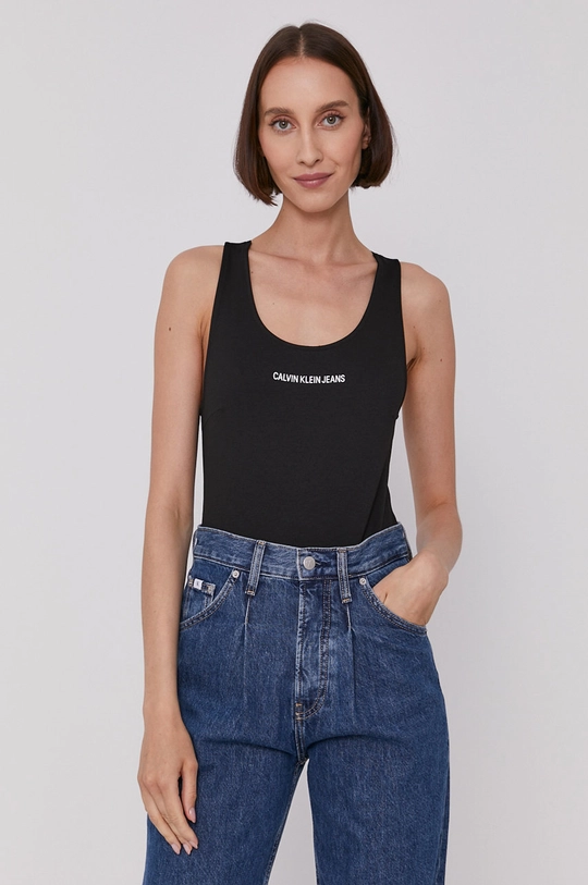 fekete Calvin Klein Jeans top Női