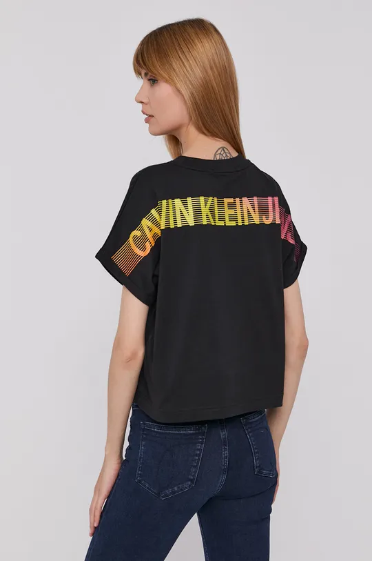 czarny Calvin Klein Jeans T-shirt J20J216247.4890