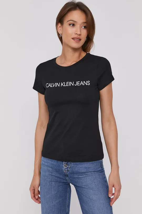 Tričko Calvin Klein Jeans (2-pack) biela